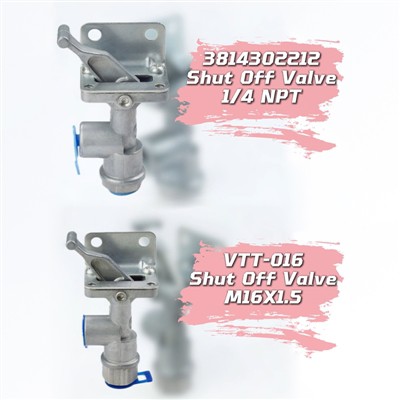 New Product 3814302212 And VTT-016 Shut Off Valve